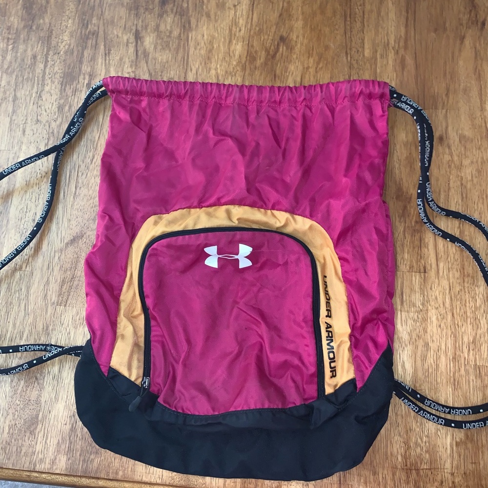 Pink Under Armour bag